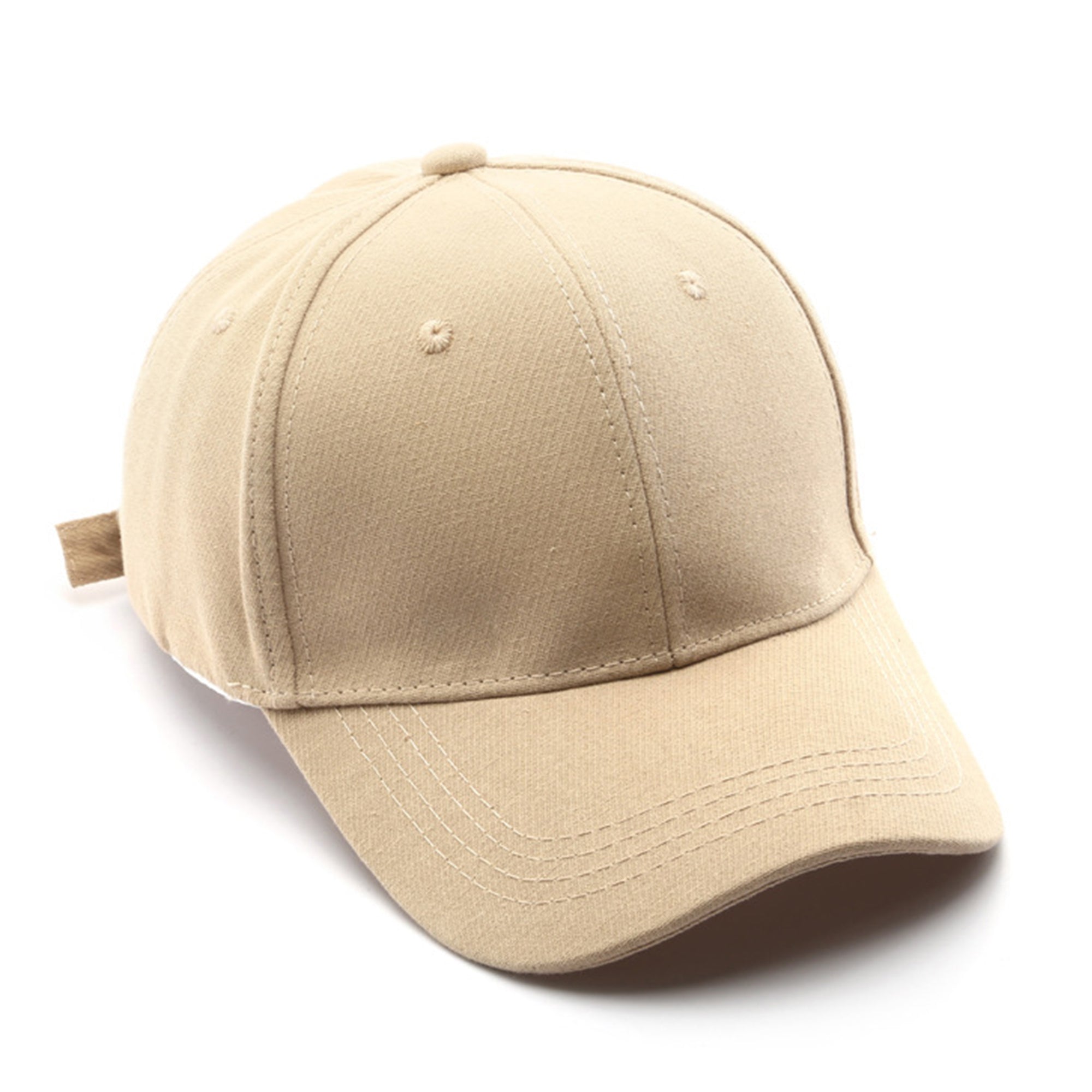 JABASIC Women Baseball Cap Adjustable Unconstructed Plain Cap