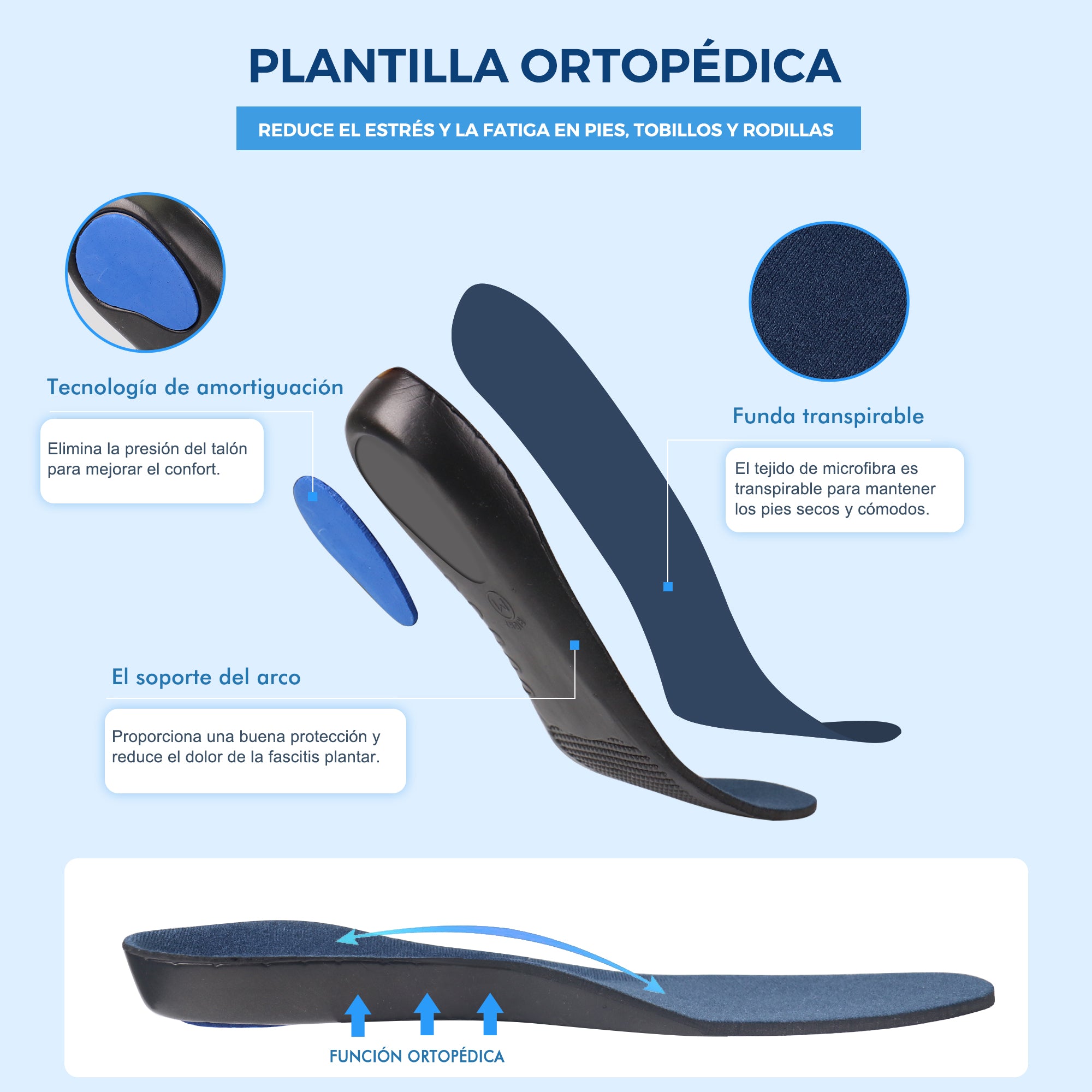 JABASIC Men Diabetic Walking Shoes Edema Shoes for Swollen Feet Arch Support Orthopedic Sneakers