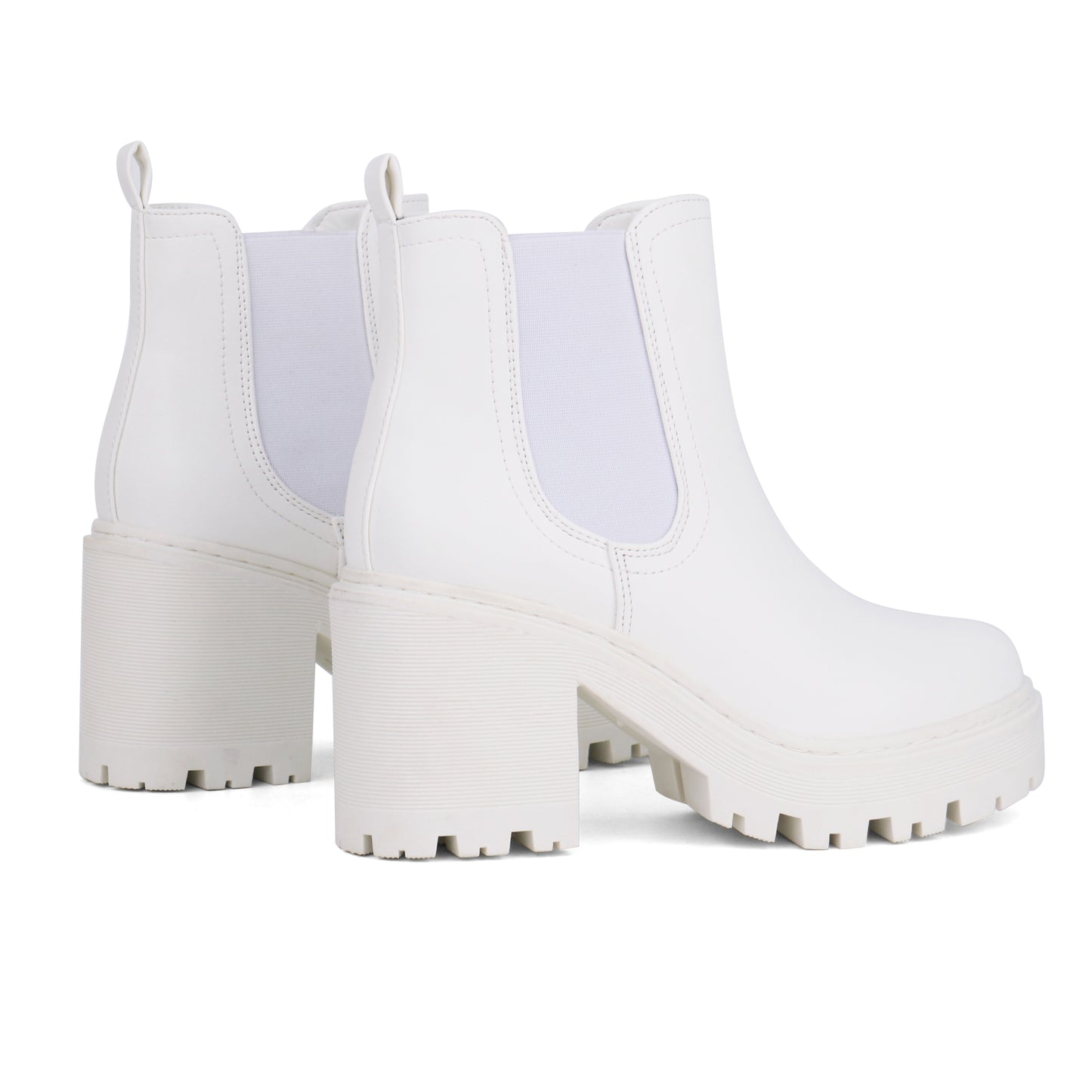 Women Fashion Chelsea Boots Platform Classic Ankle Booties