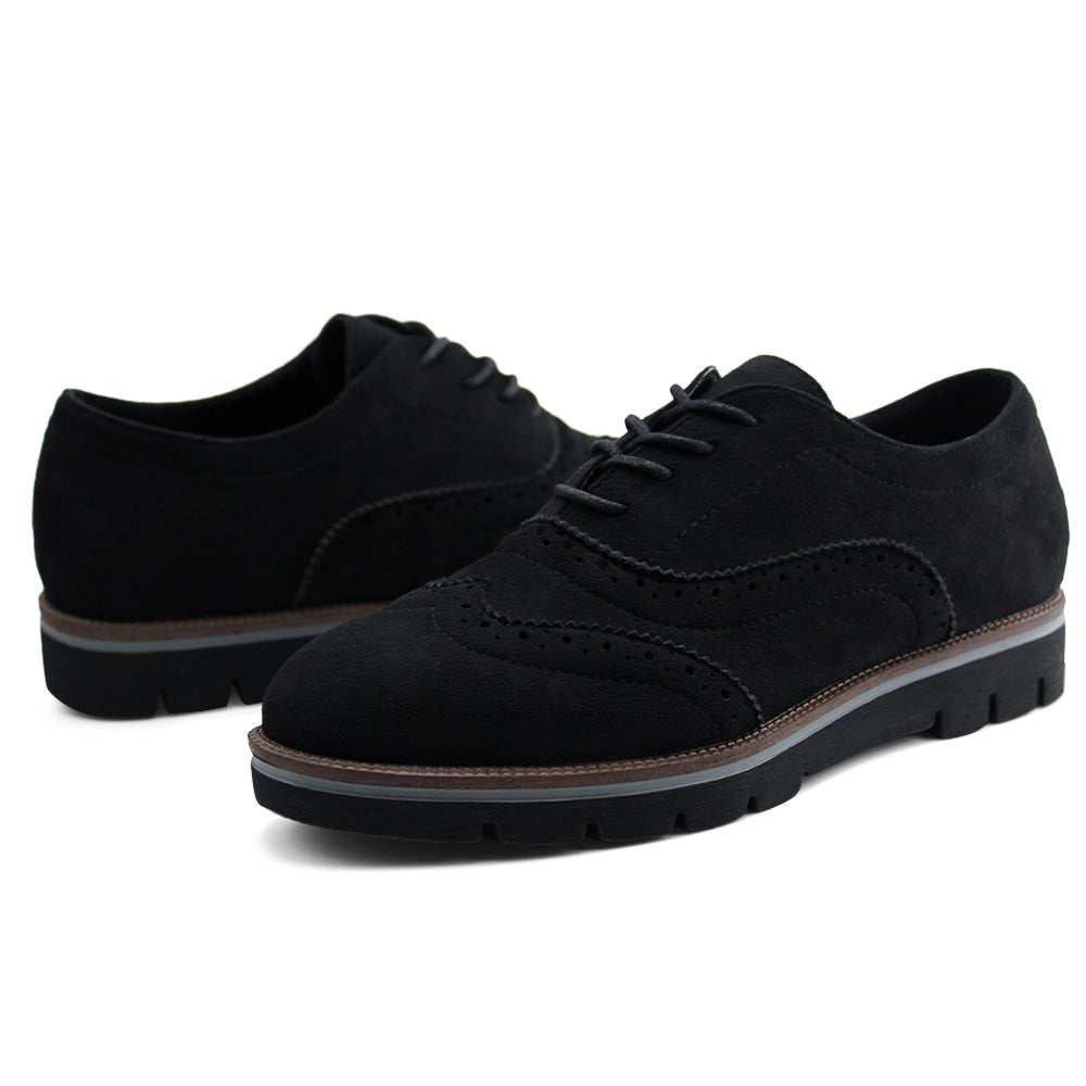 Women Lace Up Oxford Shoes jabasicshoes