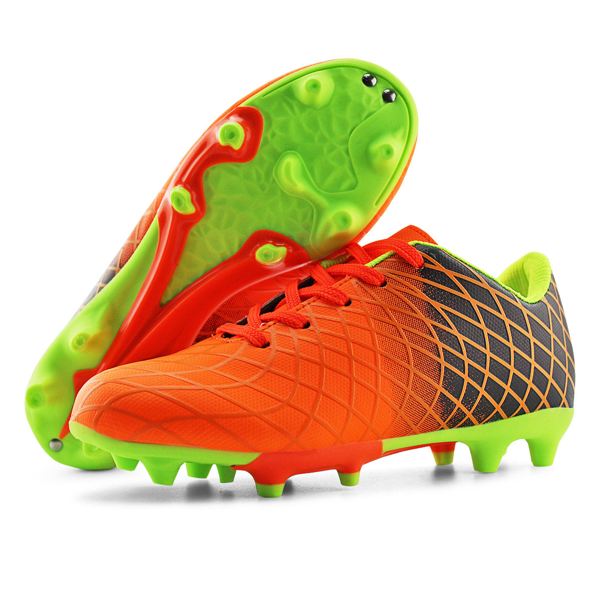 Kids Outdoor Soccer Cleats Lace-up