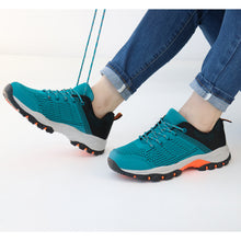 Load image into Gallery viewer, JABASIC Women Hiking Shoes Outdoor Knit Trekking Sneakers
