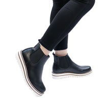 Load image into Gallery viewer, JABASIC Womens Chelsea Elastic Ankle Boots Waterproof Flat Boots
