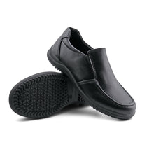 Load image into Gallery viewer, JABASIC Boys School Uniform Shoes Slip On Dress Loafer
