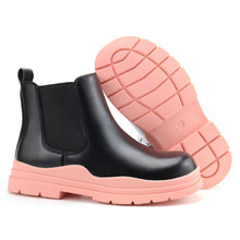 Load image into Gallery viewer, JABASIC Kids Chelsea Boots Boys Girls Ankle Boots Zipper Booties
