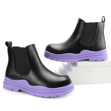 Load image into Gallery viewer, JABASIC Kids Chelsea Boots Boys Girls Ankle Boots Zipper Booties
