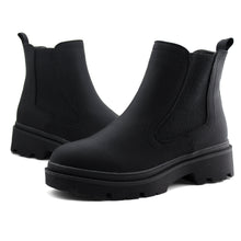 Load image into Gallery viewer, JABASIC Women Lycra Chelsea Boots Low Heel Elastic Ankle Boots
