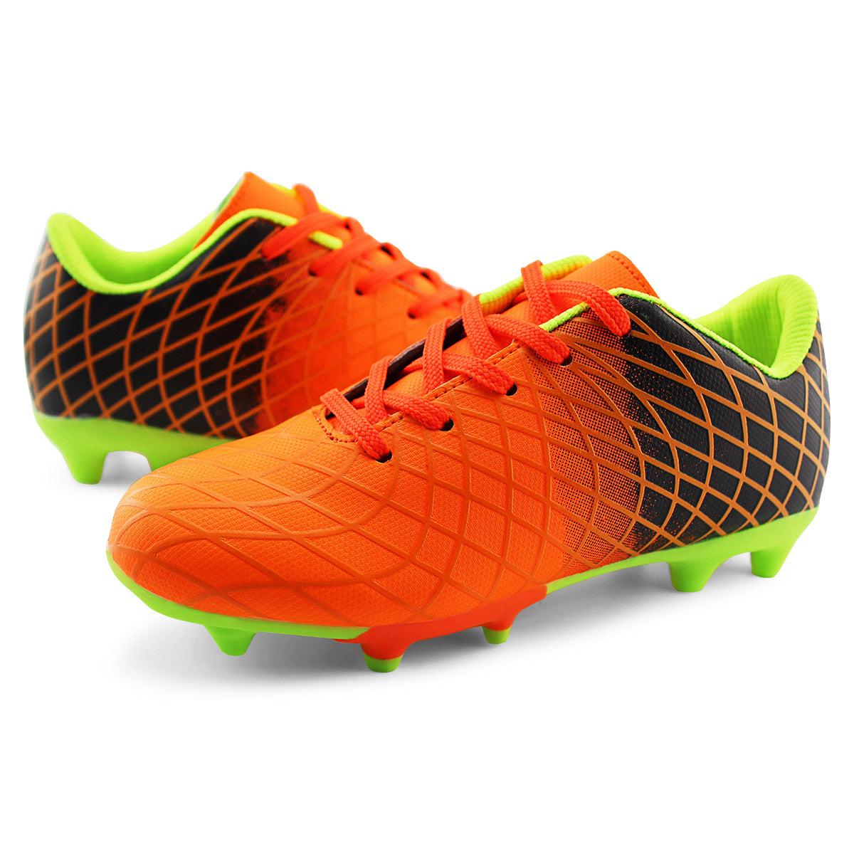 Kids Outdoor Soccer Cleats Lace-up